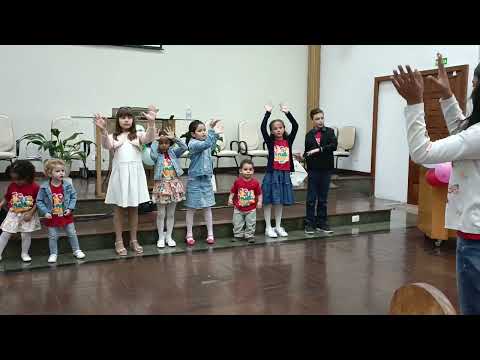Coral Crescendo com Cristo – Culto Infantil 05/08/2023